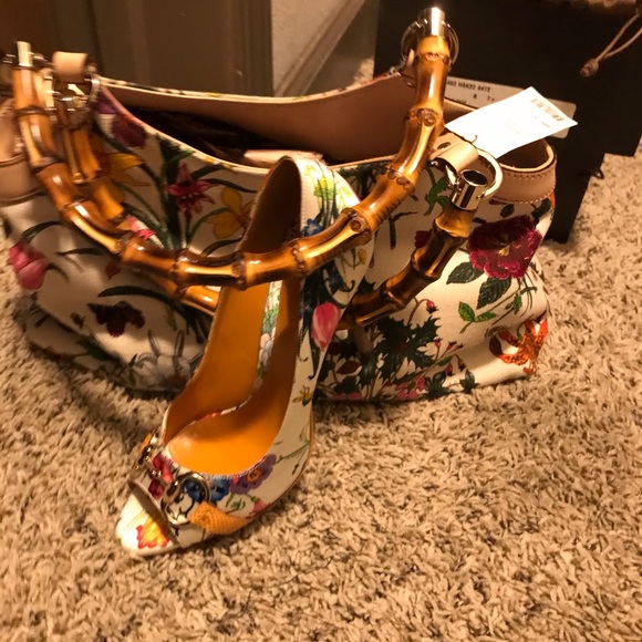 Gucci Shoes - Gucci shoes and matching bamboo purse